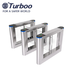 Dry contact Swing Barrier Gate RFID Access Control Turnstile Gate For Entry Exit