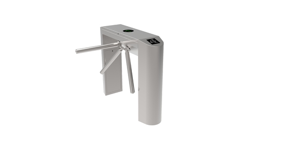 Control de Acceso Semi - Automatic Tripod Turnstile Gate - Integrated with Security Access Control Gate System - RFID