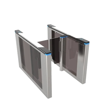 kopen Hoge van de de Kleppoort RFID van de Beëindigen ultra Slanke Schommeling van het het Toegangsbeheerglas de Barrière Voetturnstile online manufacture