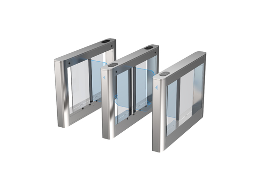 kopen Geïntegreerd ontwerp Swing Turnstiles Poort Roestvrij staal Office Security Gates online manufacture