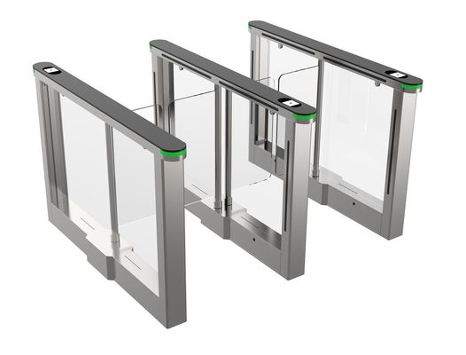 kopen Voet van de de Poort Optische Schommeling van de Bureauingang de Poortturnstiles met RFID-Kaartlezer online manufacture