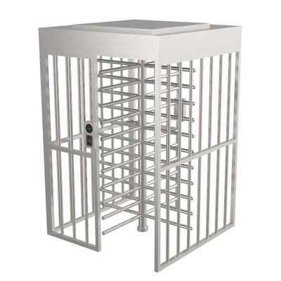 kopen Onlangs Turnstile van de de Stegen Volledige Hoogte van het Ontwerproestvrije staal 24V Dubbele online manufacture