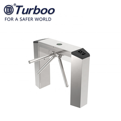 kopen 304 Turnstile van de roestvrij staal Halfautomatische Tweerichtingsdriepoot Barrières online manufacture