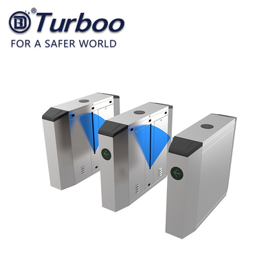 kopen Anti - Tailgating Turnstile van de Klepbarrière met de Duurzame Brushless Motor van gelijkstroom online manufacture