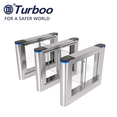 Security Control de Acceso-Pederstrain Flap barrier Gate-QR Code-community entrance-Colecionador de cartões-RFID/QR Code