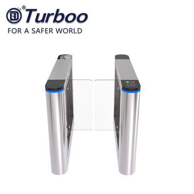 Security Control de Acceso-Pederstrain Flap barrier Gate-QR Code-community entrance-Colecionador de cartões-RFID/QR Code