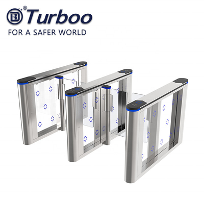 kopen Halve Turnstiles van Hoogte Automatische Systemen, de Acrylpoorten van de Wapen Glijdende Veiligheid online manufacture