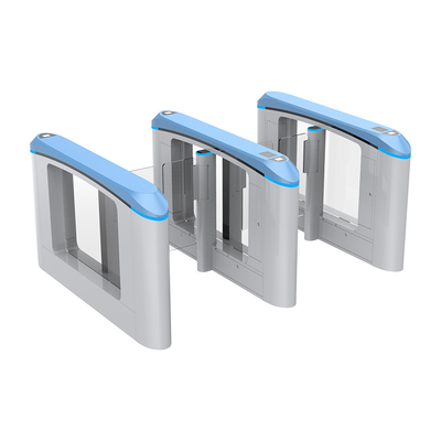 kopen De bureaubouw SUS304 het Comité van het Snelheidspoort Aangemaakte Glas Toegangsbeheerturnstile online manufacture