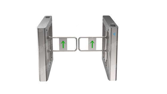 Community Entrance Control Swing Gate Draaibord met QR code en temperatuur -25-70C