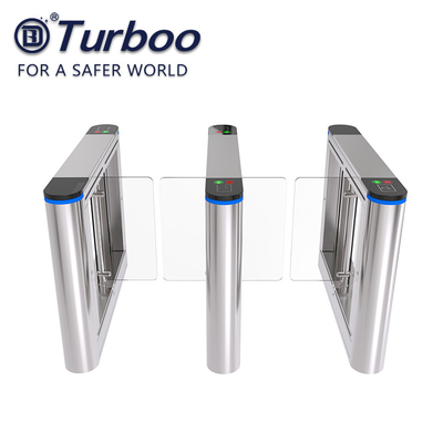 Security Control de Acceso-Pederstrain Flap barrier Gate-QR Code-community entrance-Colecionador de cartões-RFID/QR Code
