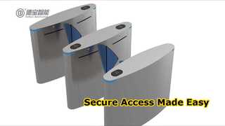 Ontdek waarom u kiest voor H2012 SUS304 intrekbare flap Barrie RFID heuphoogte tourniquet poortsysteem