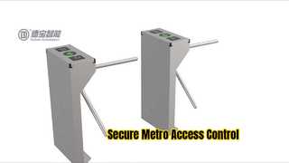Introduceer Metro Station Three Arm Tourniquet Beveiligingsproducten Standaard elektronische interface voor u